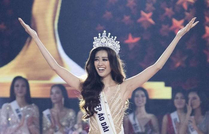 Khánh Vân đăng quang Hoa hậu Hoàn vũ Việt Nam 2019