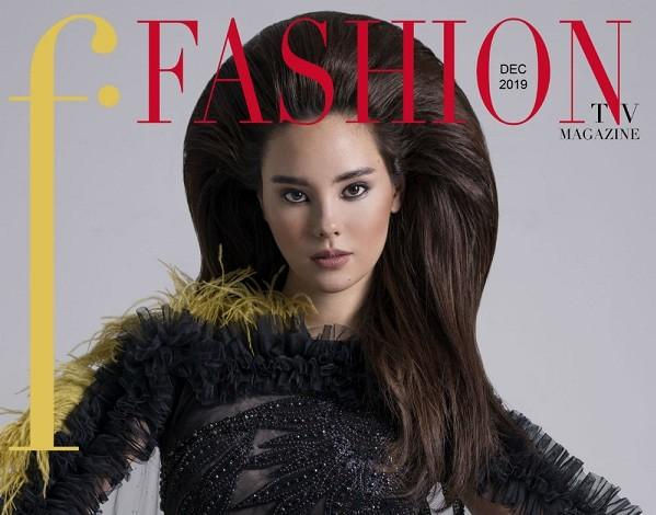 Hoa hậu Hoàn vũ Catriona Gray diện váy của NTK Tuyết Lê lên bìa tạp chí