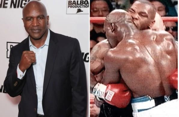 Holyfield - võ sĩ từng bị Mike Tyson cắn đứt tai thượng đài trở lại ở tuổi U60