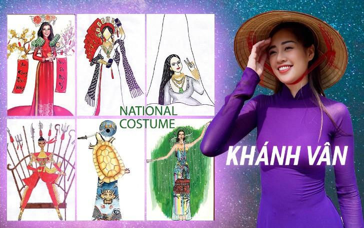 Ý tưởng dịch COVID-19 được sử dụng vào trang phục dân tộc cho Khánh Vân ở Miss Universe