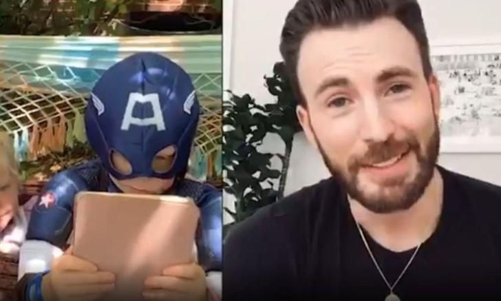 Cậu bé cứu em bị chó cắn, được sao ‘Captain America’ tặng quà vì lòng dũng cảm