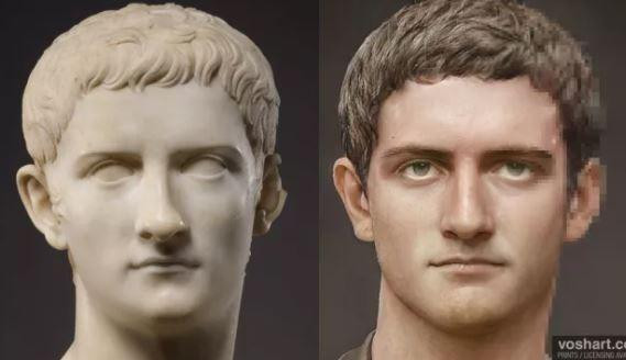 AI phục dựng khuôn mặt 54 vị hoàng đế La Mã sống động như thật