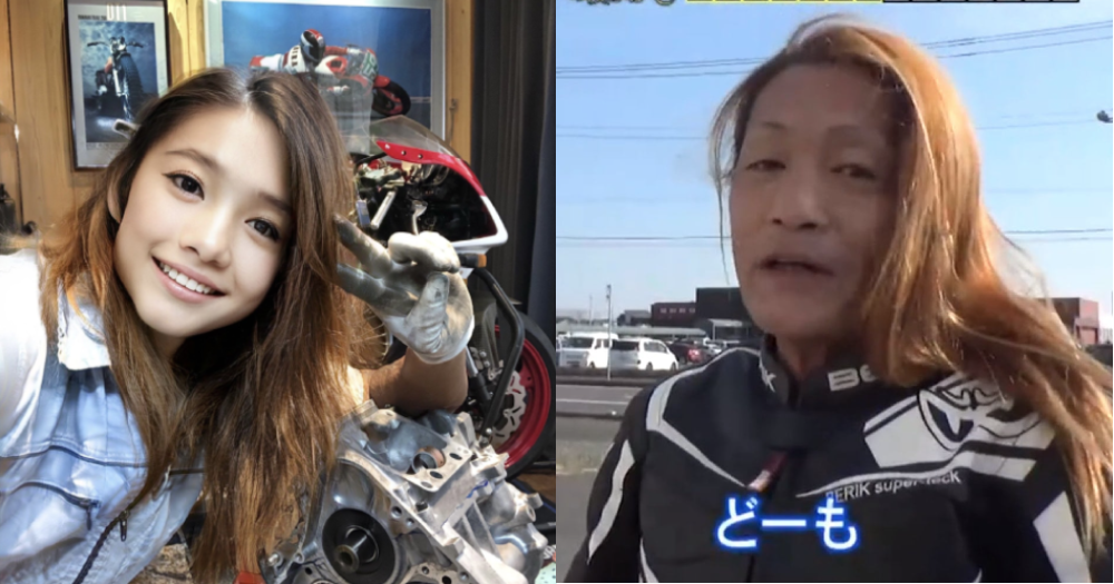 "Sốc" trước giới tính và tuổi thật của 'hot girl biker' người Nhật