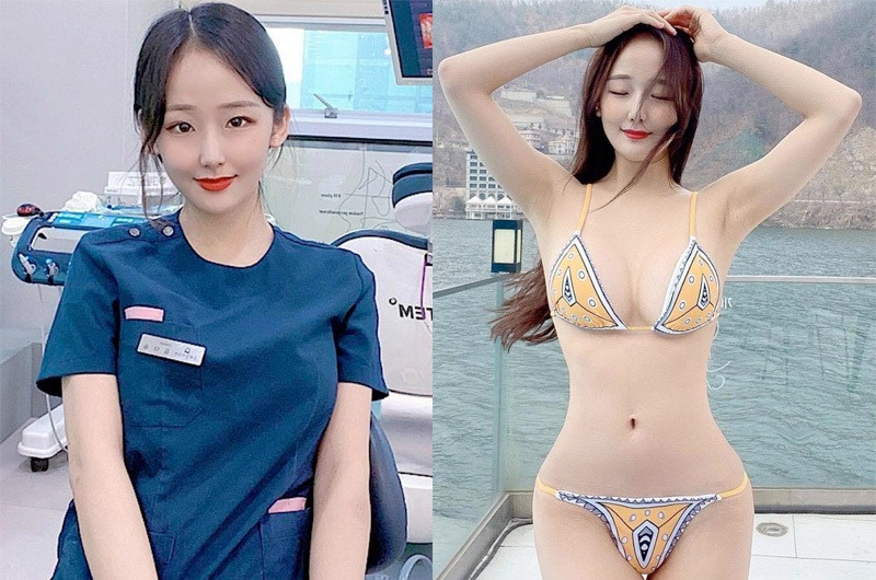 Nữ bác sĩ gợi cảm nhất bệnh viện đại học xứ Hàn chuộng bikini