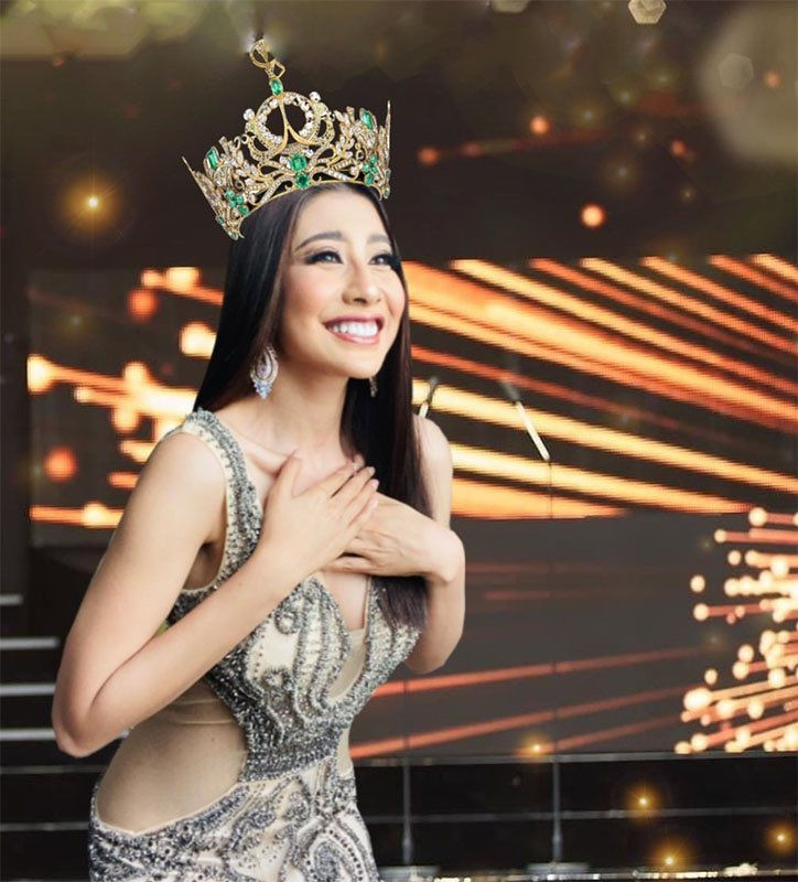 Miss Grand 2021: Hoa hậu Campuchia lọt thẳng vào top 20 nhờ bình chọn của khán giả