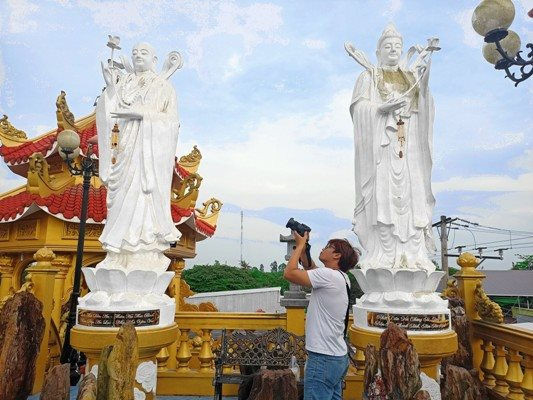 Đến với ngôi chùa được xác lập kỷ lục Việt Nam với tượng Phật khổng lồ