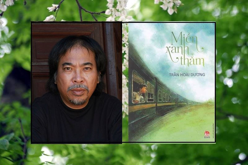 Nhà thơ Nguyễn Quang Thiều đi tìm 'Miền xanh thẳm' của Trần Hoài Dương