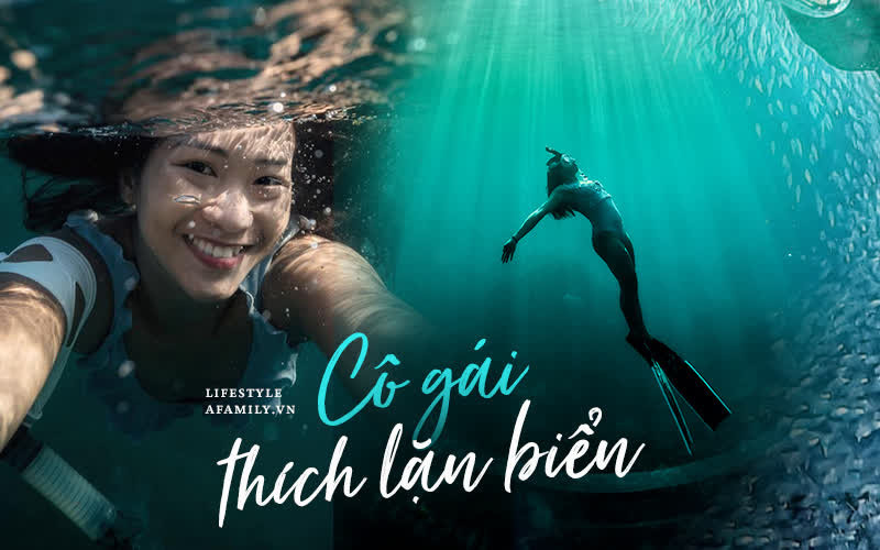 Zen Le - Cô gái Sài Gòn thích lặn biển ở những tầng đại dương nguy hiểm mà không phải ai cũng được tới