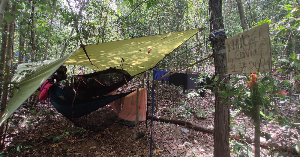 Câu chuyện của nhóm bạn cắm trại trong rừng sâu trốn dịch Covid-19