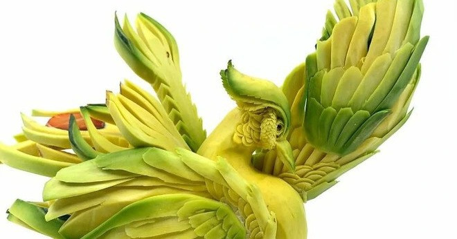 Những tác phẩm nghệ thuật tinh xảo được 'điêu khắc' từ quả bơ