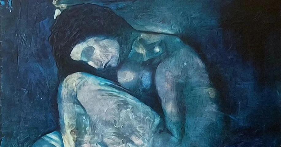 'Cô gái khỏa thân thu mình trong cô đơn' của Picasso vừa lộ diện