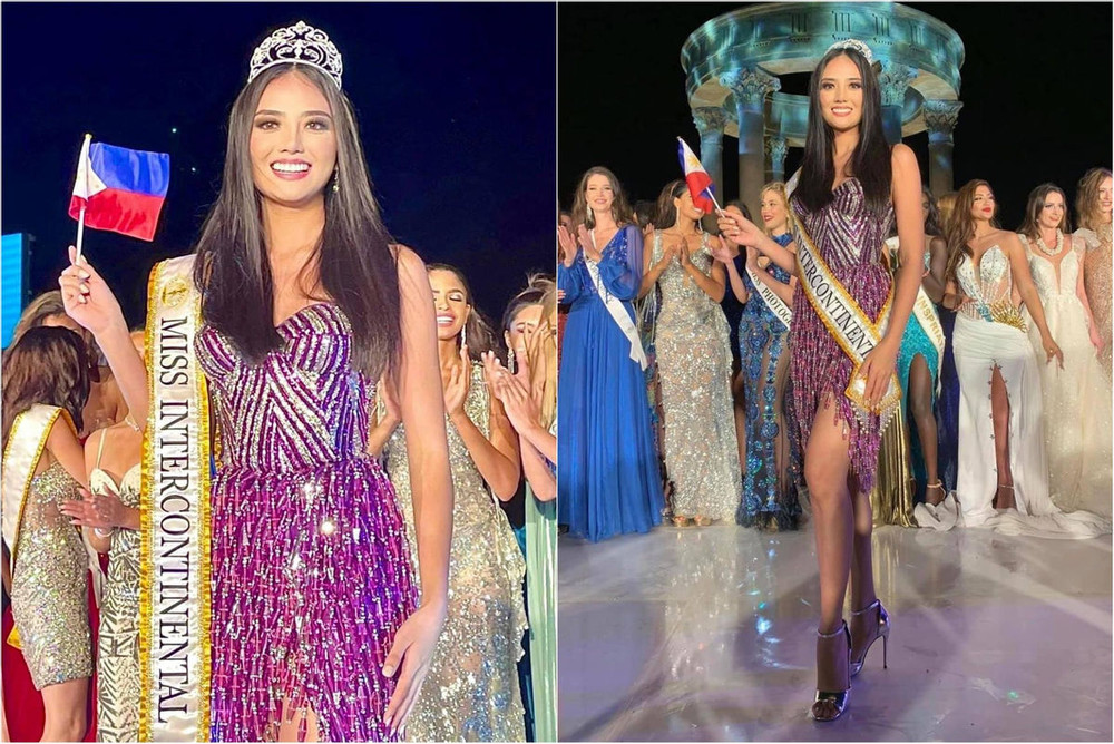 Ái Nhi trượt top 20, Miss Intercontinental 2021 gọi tên người đẹp Philippines