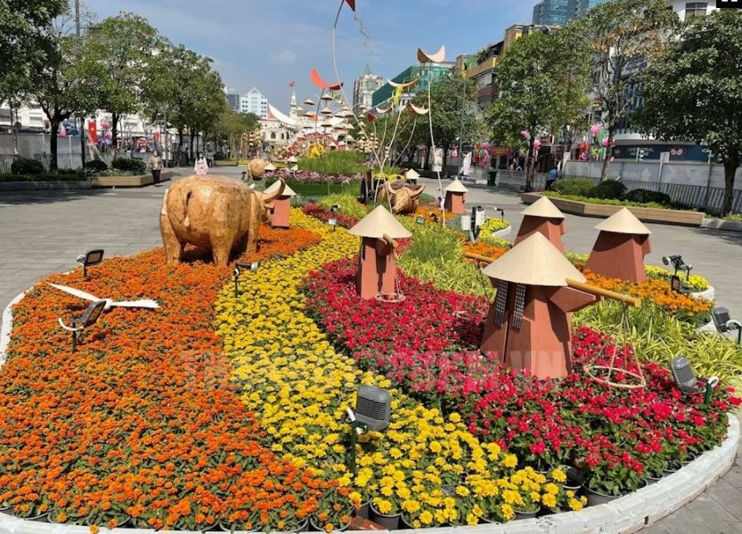 ‘Chốt’ ngày khai mạc đường hoa Nguyễn Huệ Tết 2022