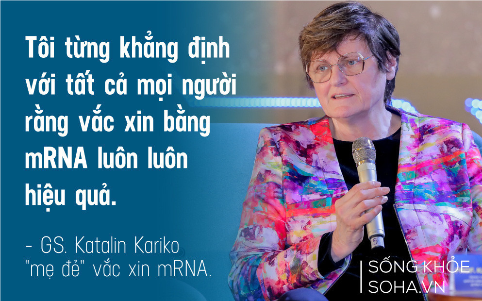 Nhà khoa học lừng danh thế giới Katalin Kariko kể về quá khứ bị ruồng bỏ