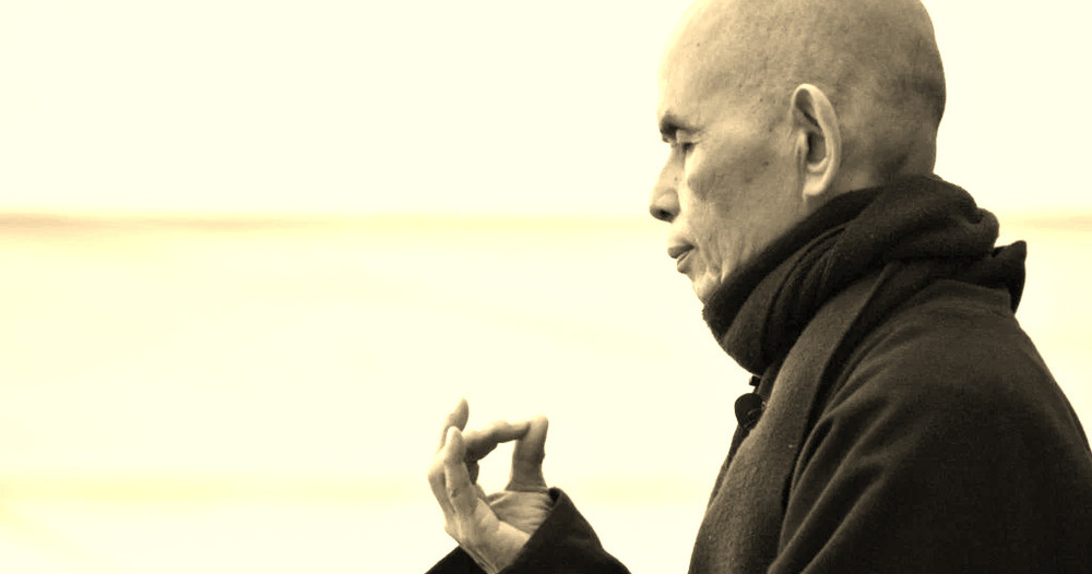 Thiền sư Thích Nhất Hạnh khuyên doanh nhân sống chánh niệm