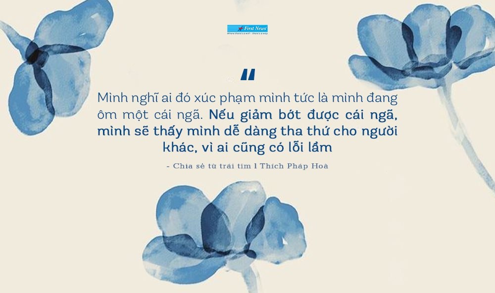 Chia sẻ từ trái tim - Tha thứ cho người khác cũng là tha thứ cho mình