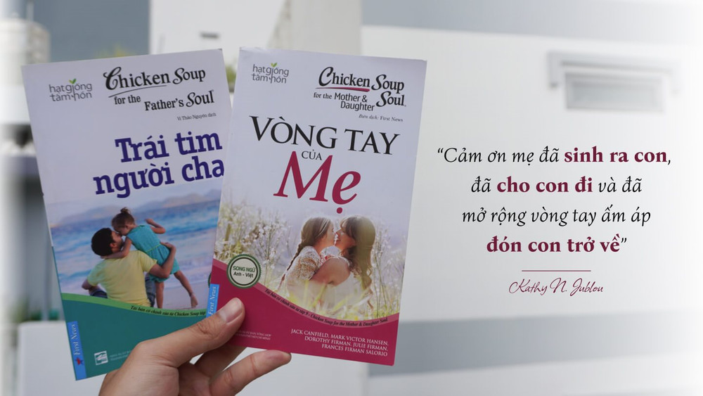 'Vòng tay của mẹ' và 'Trái tim người cha" - Thật may mắn, vì cha mẹ là cha mẹ của con