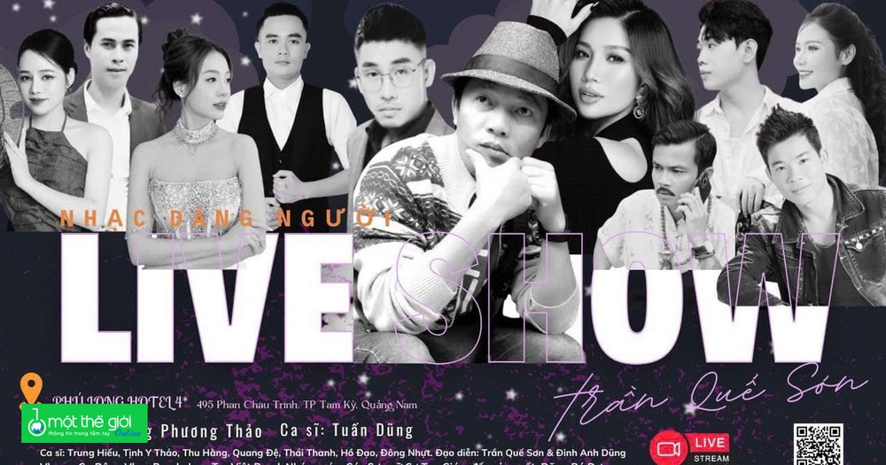 Trần Quế Sơn về quê làm liveshow ‘Nhạc dâng người’