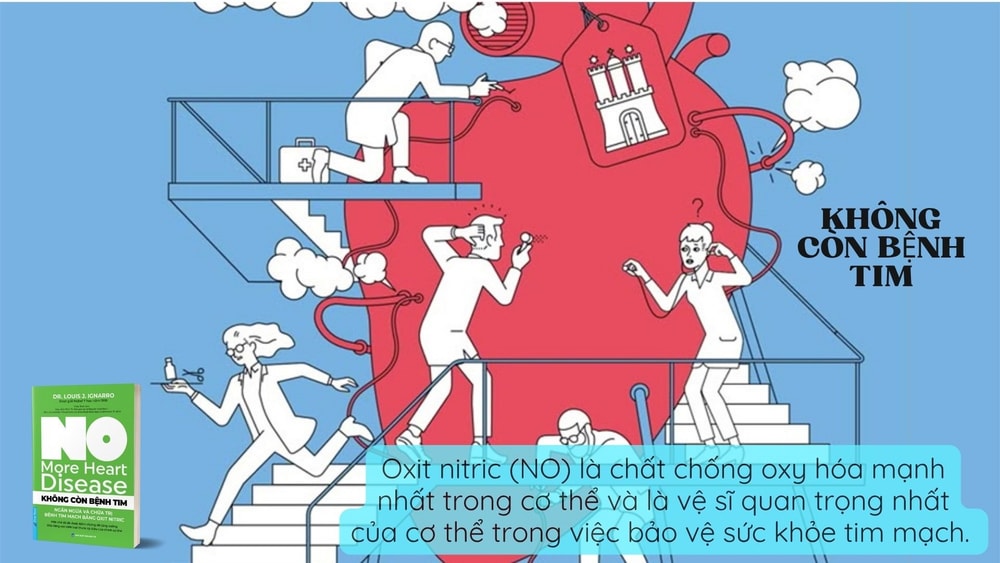 Không còn bệnh tim - Sức mạnh phi thường của phân tử NO kỳ diệu