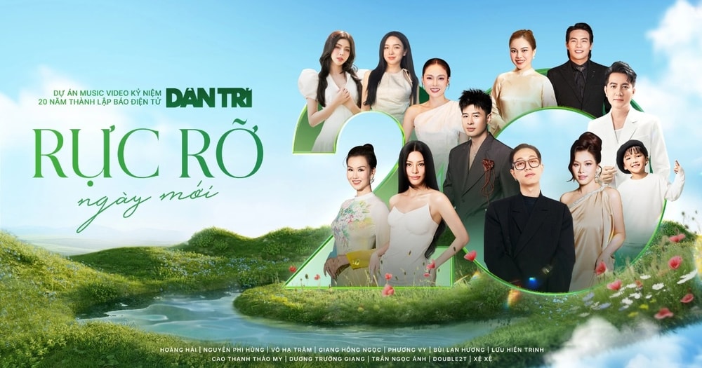 12 nghệ sĩ hát trong MV "Rực rỡ ngày mới", truyền tải thông điệp nhân văn
