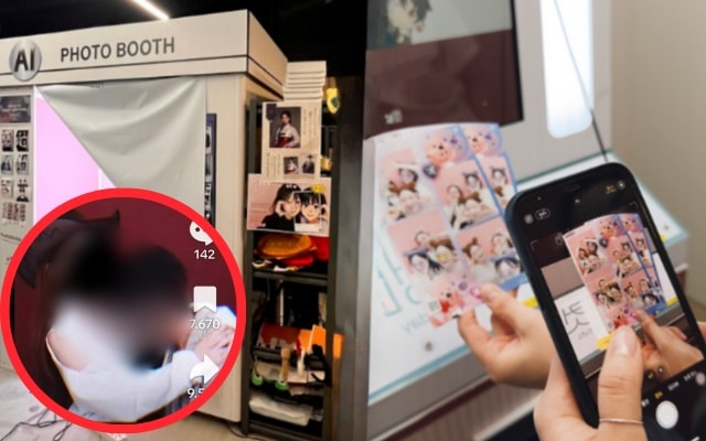Chụp ảnh "nóng" trong tiệm photobooth
