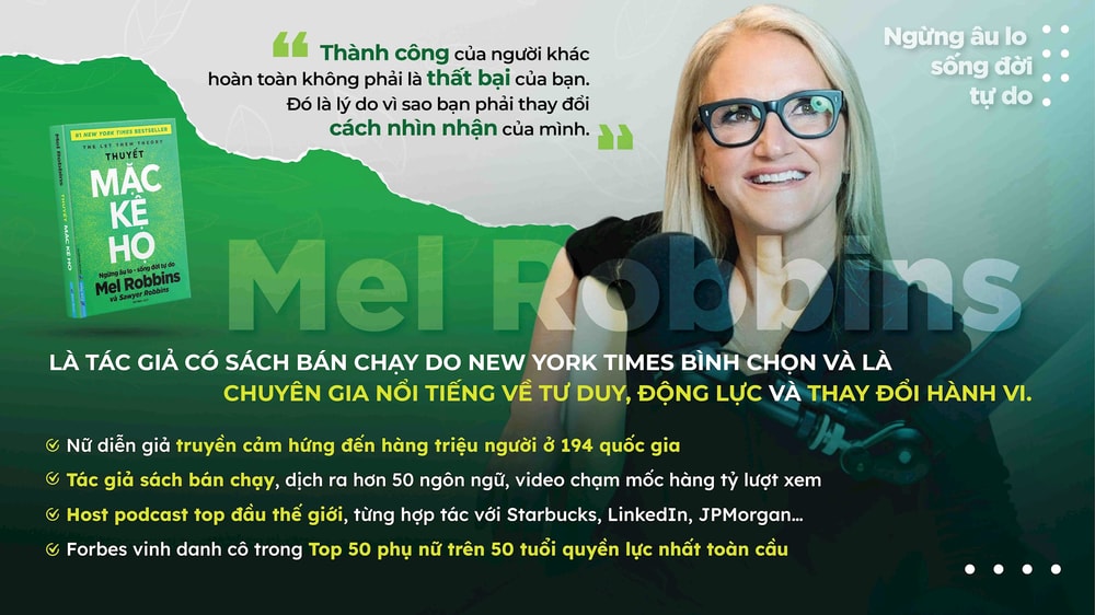 “Mặc kệ họ” nhưng đừng “mặc kệ chính mình”
