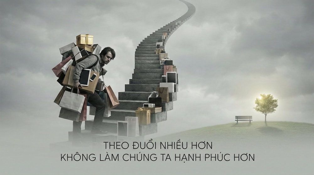 Tại sao theo đuổi nhiều hơn không làm chúng ta hạnh phúc hơn