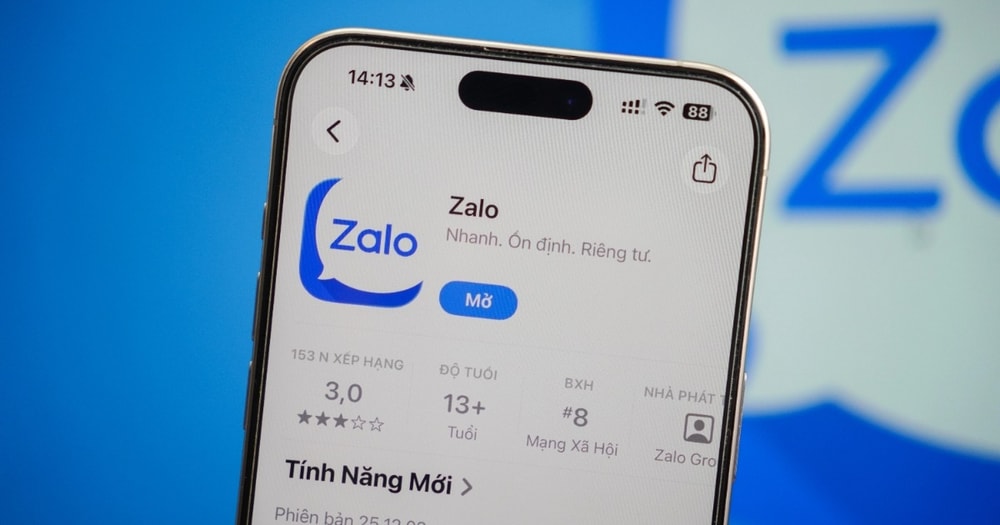 Ứng dụng Zalo nhận "bão" đánh giá 1 sao sau khi cập nhật điều khoản dịch vụ