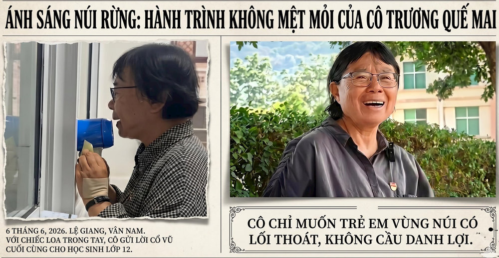Cơn bão mạng và lời đáp trả kiêu hãnh của cô giáo Trương Quế Mai