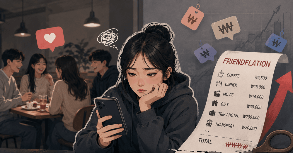 Cứ 10 người trẻ Hàn Quốc thì 9 người sợ gặp bạn bè, khi các mối quan hệ thành khoản chi tiêu bị cắt giảm