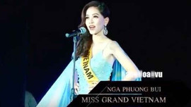 Clip: Phương Nga trong buổi lễ chào mừng chính thức Miss Grand International 2018
