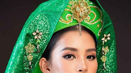 Hoa hậu Tiểu Vy gây ấn tượng khi đưa Chầu văn lên sân khấu Miss World 2018