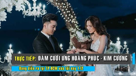 Đám cưới ngọt ngào của ca sĩ Ưng Hoàng Phúc và cựu người mẫu Kim Cương