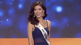 Minh Tú được trao cúp Hoa hậu Siêu quốc gia 2018 do khán giả toàn thế giới bình chọn