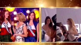Người đẹp Hoa hậu Pháp bức xúc vì bị phát cảnh lộ ngực trần trên sóng truyền hình trực tiếp