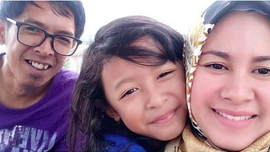 Xót xa vợ chồng diễn viên cùng hai con lớn thiệt mạng trong thảm hoạ sóng thần để lại bé con 3 tháng tuổi