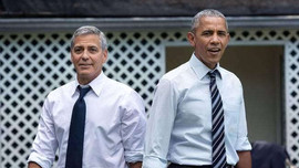 Cựu TT Mỹ Barack Obama và phu nhân nghỉ mát tại Ý cùng vợ chồng George Clooney