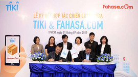 Tiki và Fahasa.com ký kết hợp tác chiến lược