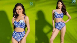 Người đẹp Miss World Việt Nam miền Bắc khoe dáng với bikini nóng bỏng