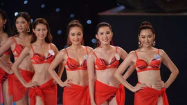 Miss World Việt Nam khoe hình thể nóng bỏng