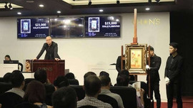 Bức tranh ‘Sắc hoa’ của danh họa Lê Phổ được bán đấu giá 27.000 USD