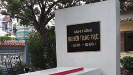 Viếng đền Anh hùng Nguyễn Trung Trực, nghĩ về hai con số trên bia mộ danh nhân