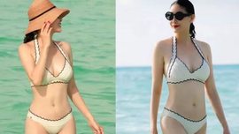 Đăng ảnh bikini gợi cảm, hoa hậu Hà Kiều Anh được khen ngợi ở tuổi U.50