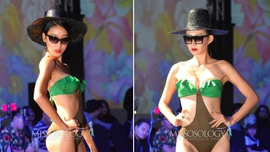 Xem lại phần thi bikini nóng bỏng của Hồng Hạnh và các thí sinh tại Miss Earth 2019