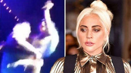 Ca sĩ Lady Gaga bị tai nạn khi đang biểu diễn