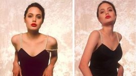 Bộ ảnh áo tắm năm 16 tuổi của Angelina Jolie gây sốt