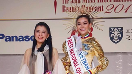 Tường San thắng giải Trang phục truyền thống đẹp nhất tại 'Hoa hậu Quốc tế 2019'