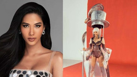 Hoàng Thùy chọn trang phục ‘Cà phê phin sữa đá’ đến Miss Universe 2019