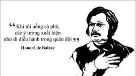 Đại văn hào Honoré de Balzac ‘Khi tôi uống cà phê, các ý tưởng xuất hiện’
