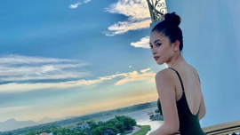 Hoa hậu Trần Tiểu Vy khoe ảnh bikini nóng bỏng